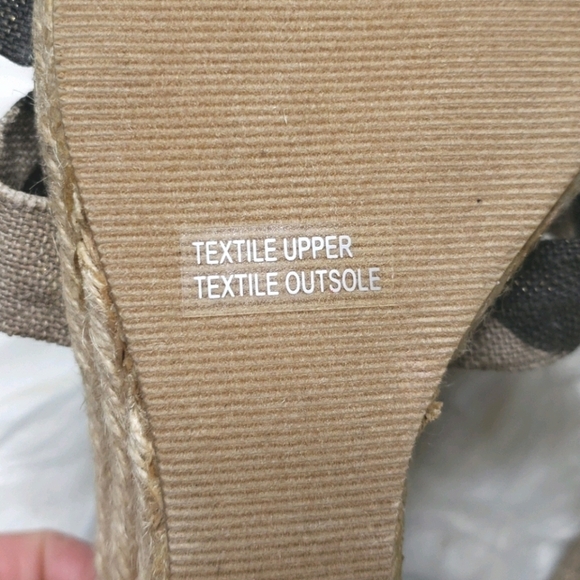 Loft metallic espadrille wrap wedge knot 8 - Picture 11 of 11